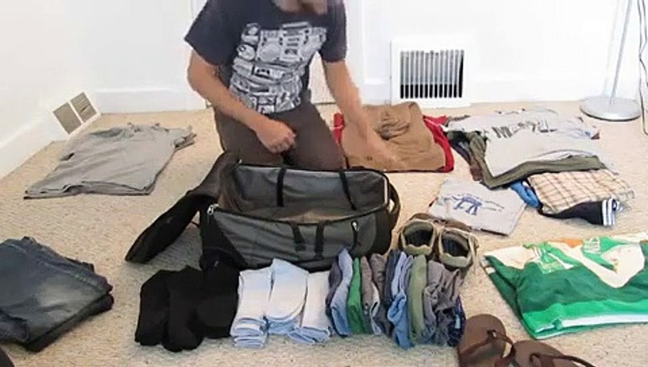 Organisez votre valise grâce à cette technique