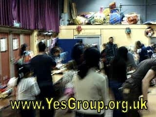 Still wrapping - Basket Brigade 2007 London