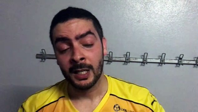 R1 FUTSAL (17ème journée) – Rochedi SAFFI réagit après la victoire du FC CHAVANOZ contre ALF FUTSAL