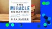 [NEW RELEASES]  The Miracle Equation: The Two Decisions That Move Your Biggest Goals from