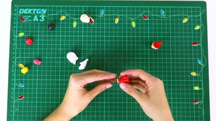 Make Your Own Santa Claus Keyring  - Christmas Crafts Ideas to Make at Home |   Crafty Kids