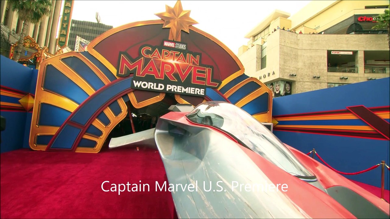 Captain Marvel World Premiere
