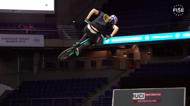 Irek Rizaev - 1st semi final bmx - FISE European Madrid 2019