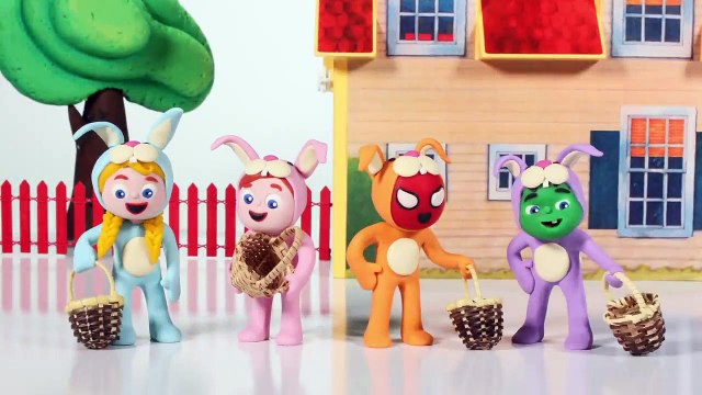 DOGGY ENJOYING ITS SUPER BATH PLAY DOH CARTOONS FOR KIDS