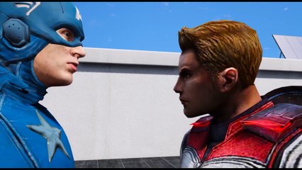 CAPTAIN AMERICA VS CAPTAIN AMERICA - ENDGAME BATTLE