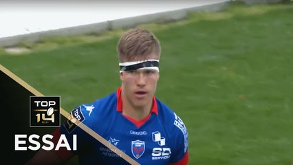 TOP 14 - Essai Bastien GUILLEMIN (FCG) - Grenoble - Agen - J24 - Saison 2018/2019