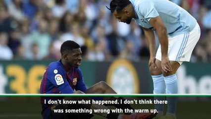 Download Video: Valverde at a loss to explain Dembele injury ahead of Champions League tie