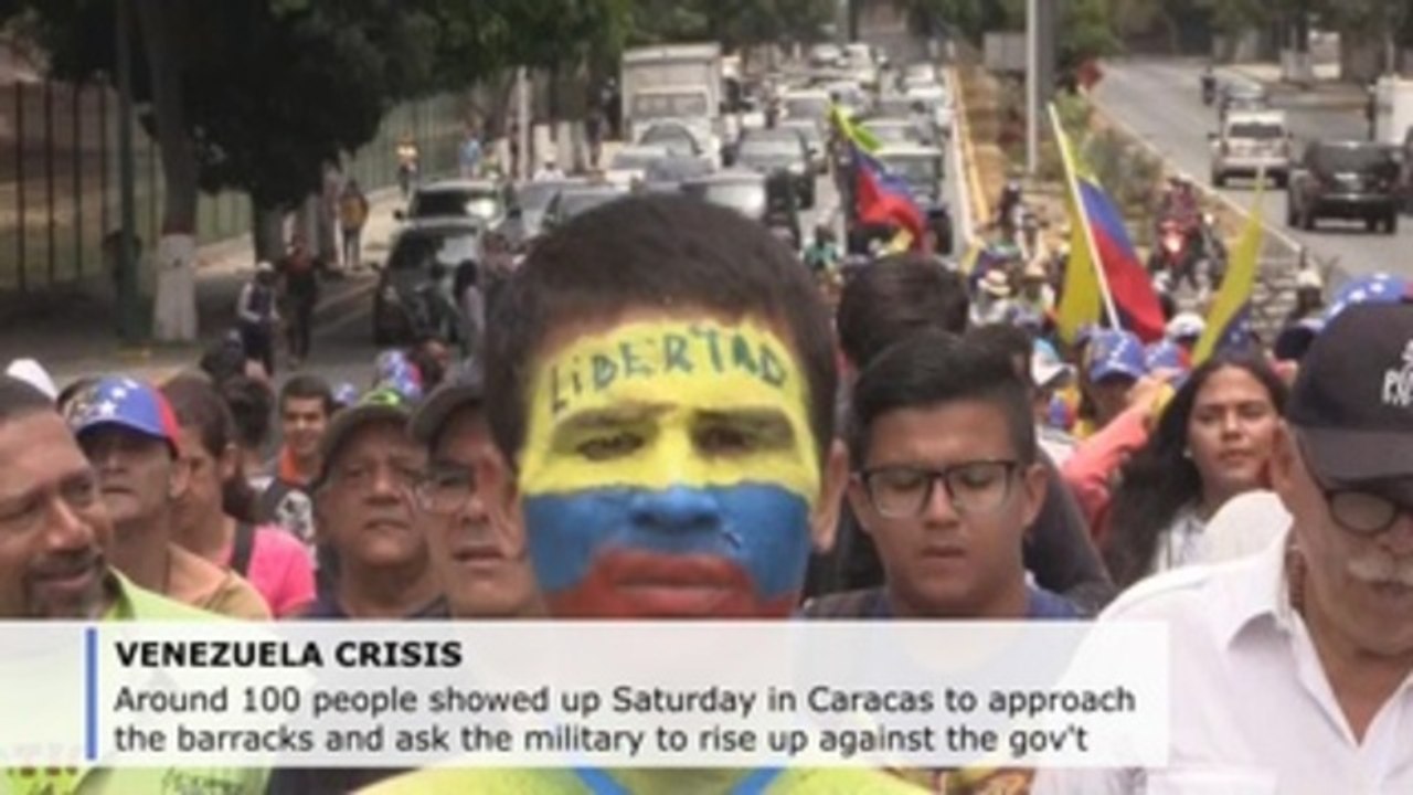 Guaido tactic for spurring Venezuela military uprising gets little response