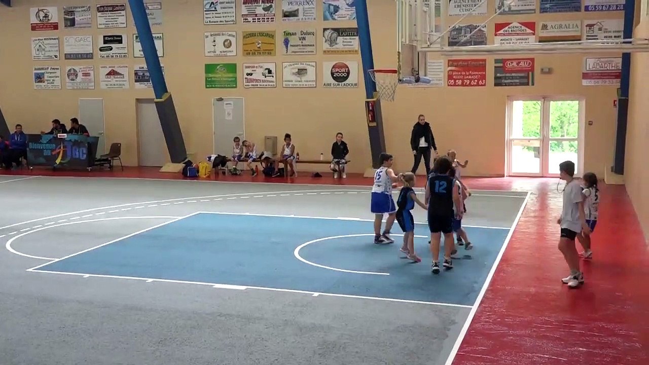 04.05.19  U09 MINI  POUSSINS Demi Finale Débutants TBC1 -TARTAS 2 2e Partie