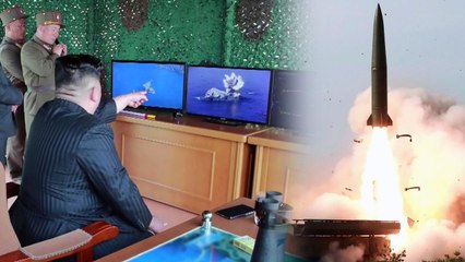 北 "김정은, 타격훈련 지도"...미사일 추정 발사체도 공개 / YTN