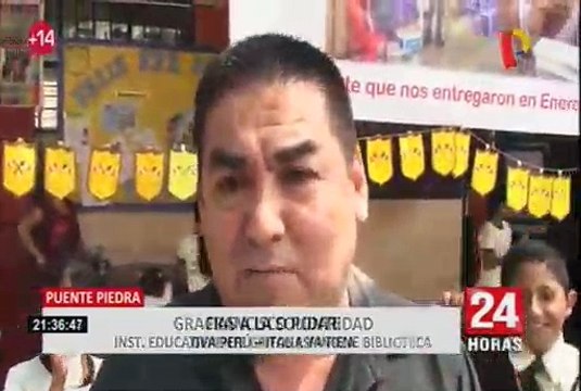 Inauguran moderna biblioteca en el colegio Perú Italia de Puente Piedra