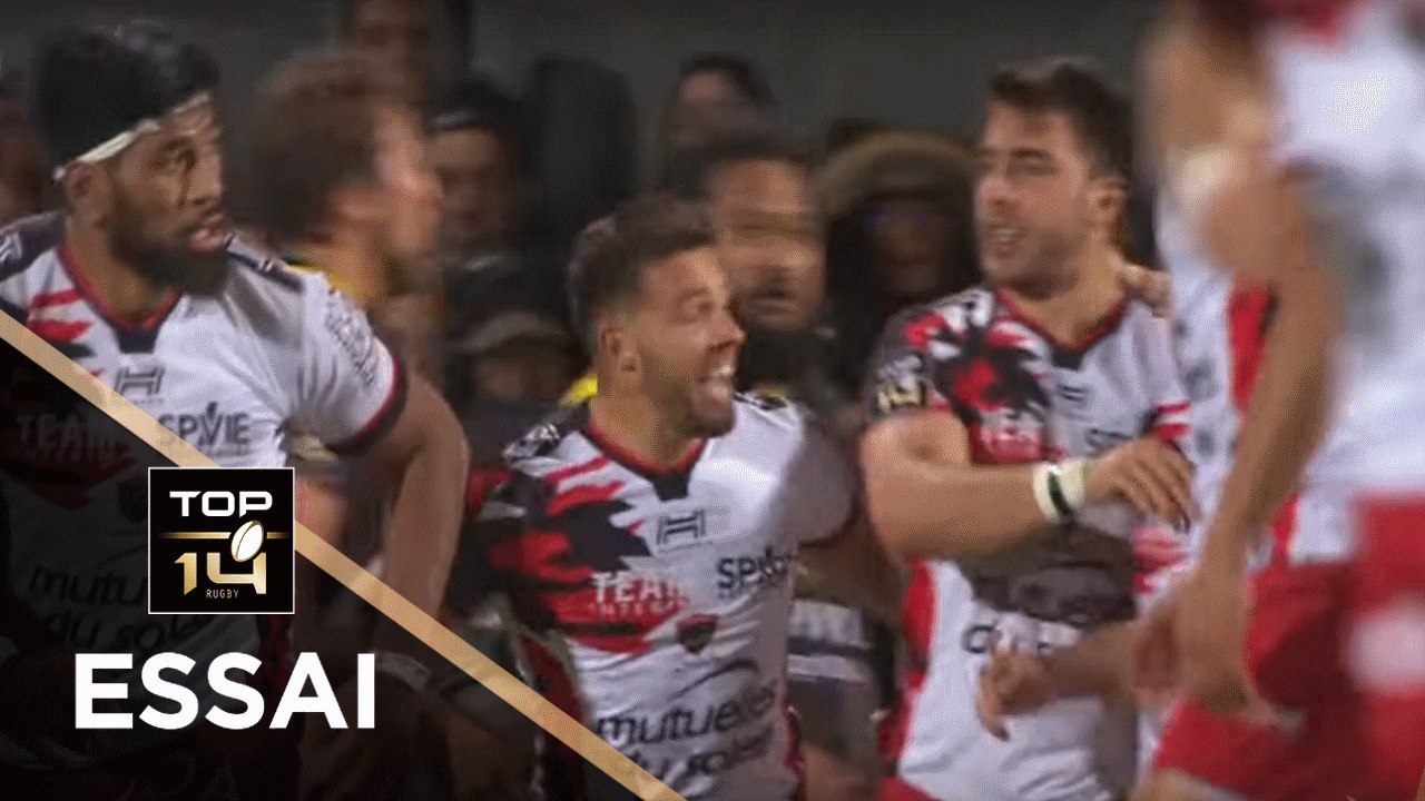 TOP 14 - Essai Facundo ISA (RCT) - La Rochelle - Toulon - J24 - Saison 2018/2019