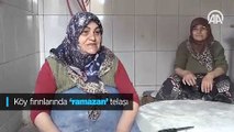 Köy fırınlarında 'ramazan' telaşı