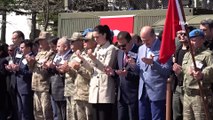 Hakkari'de Şehit Olan 3 Asker İçin Tören Düzenlendi