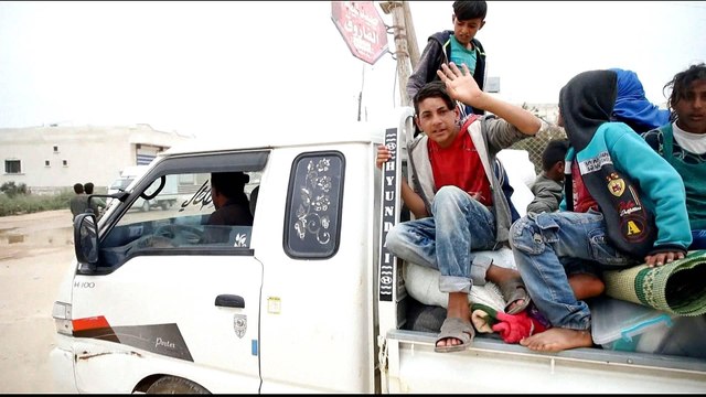 Dozens killed as Russian, Syrian air attacks in Idlib intensify