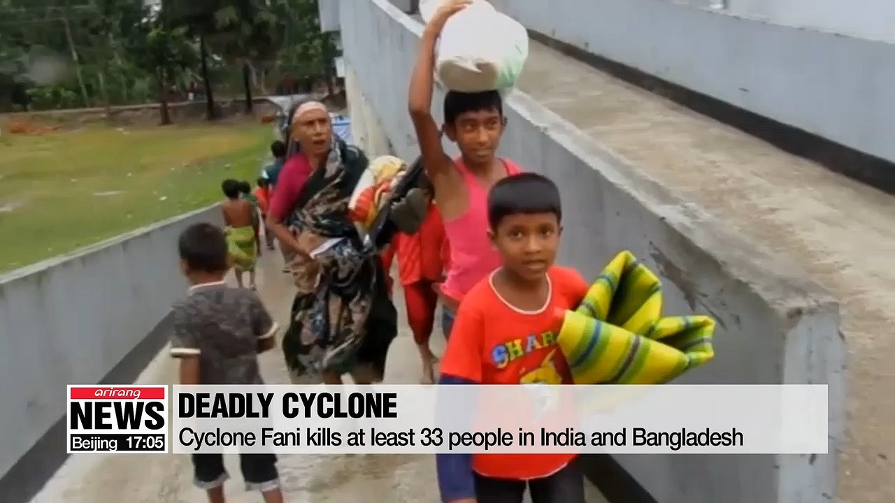 Cyclone Fani hits Bangladesh and India, killing at least 33
