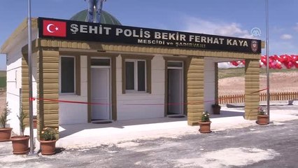 Şehit Polisin Adı Mescitte Yaşayacak