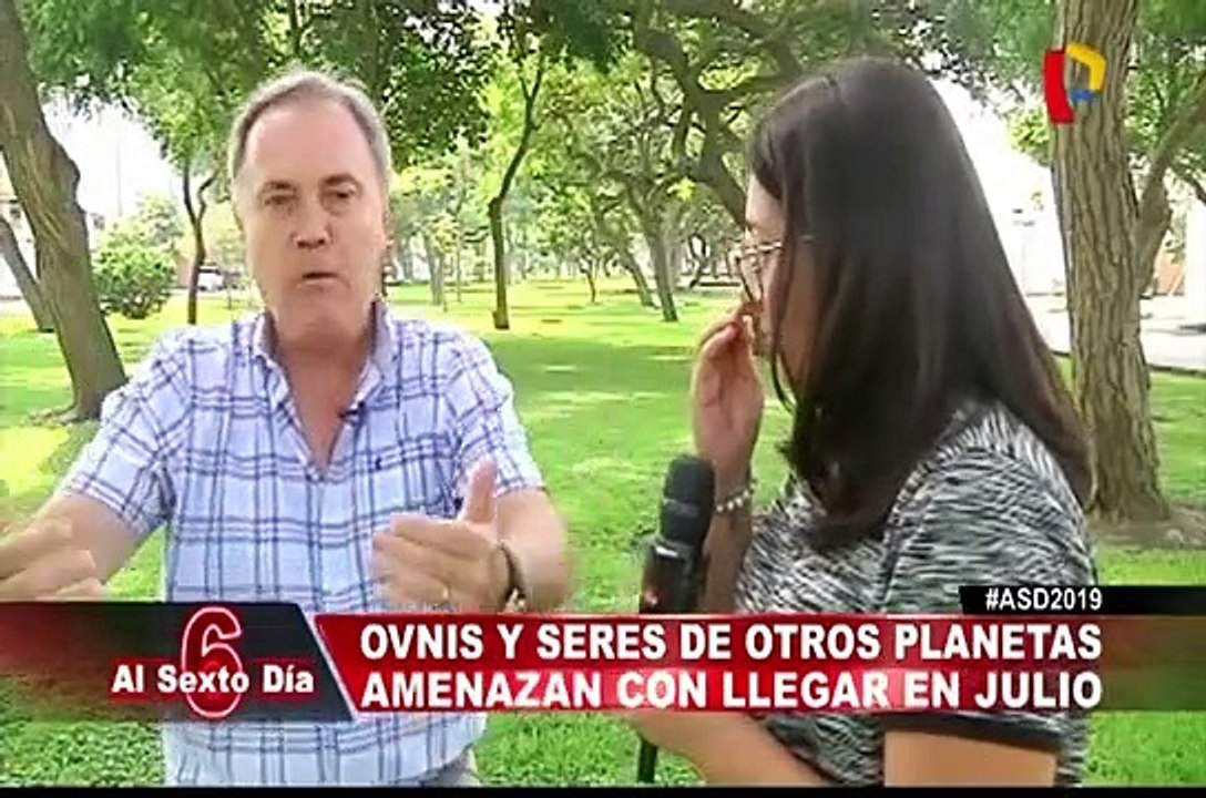 Sixto Paz Wells: “Ovnis y seres de otros planetas amenazan con llegar en julio”