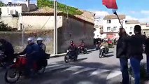 Rassemblement de motos anciennes à Bessan