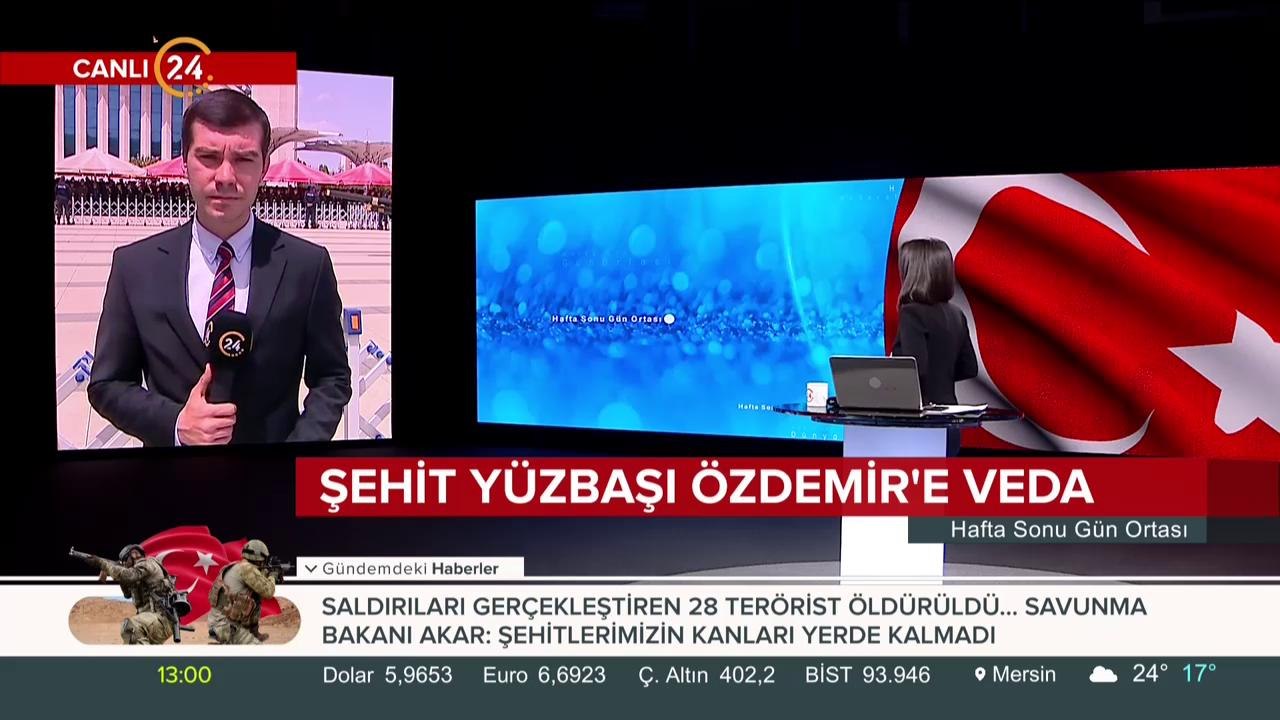 Şehidimize veda