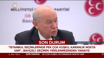 Bahçeli'den flaş açıklama