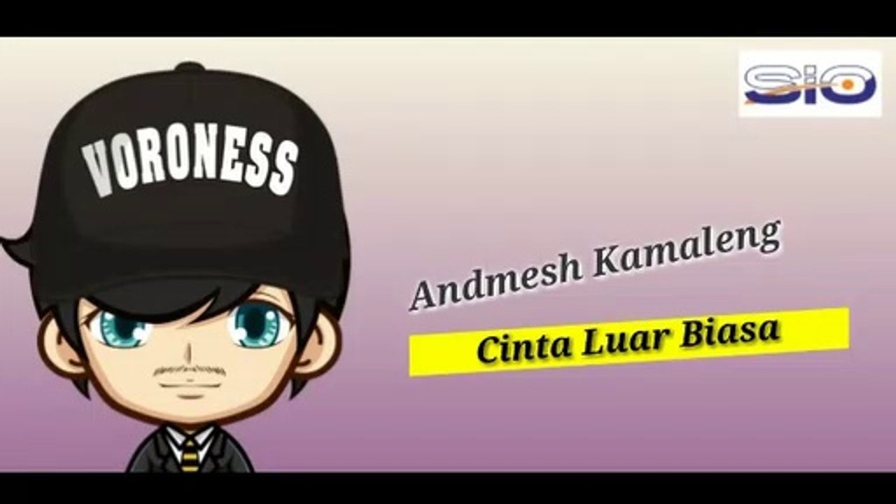 Andmesh Kamaleng - Cinta Luar Biasa (Official Studio Creator Music Indonesia)