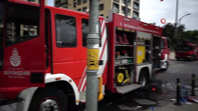 Pendik’te doğalgaz boru hattı kazı esnasında patladı : 1 yaralı