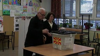 Stichwahl um das Präsidentenamt in Nordmazedonien