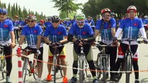 'Avrupa Günü'nü bisikletle Osmangazi Köprüsü'nden geçerek kutladılar - KOCAELİ