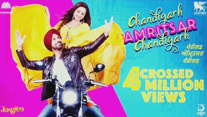 Chandigarh Amritsar Chandigarh official trailer gippy garwal  and sargun mahta release on 24 may