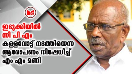 ഇടുക്കിയിൽ സി പി എം കള്ളവോട്ട് നടത്തിയെന്ന ആരോപണം നിഷേധിച്ച് എം എം മണി