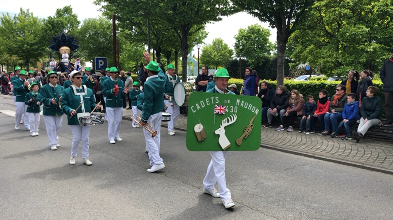 La fanfare des Cadets de Mauron lance le carnaval