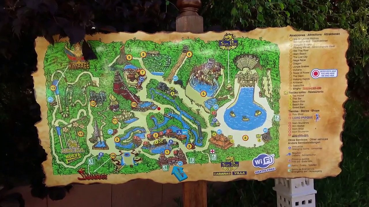 SIAM PARK - TENERIFE 4K 2018 SPAIN