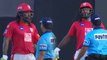 IPL 2019 CSK vs KXIP: Chris gayle almost takes down umpire Shamsuddin, Watch Video | वनइंडिया हिंदी