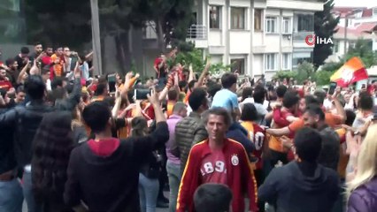 Galatasaray kafilesi yola çıktı