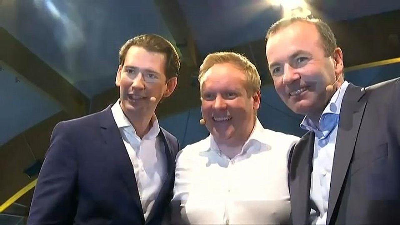 EVP-Wahlkampf: Der Kandidat, der Kanzler und Europa