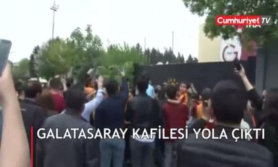 Galatasaray kafilesi yola çıktı