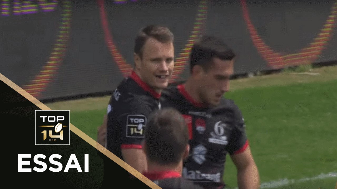 TOP 14 - Essai Toby ARNOLD (LOU) - Lyon - Bordeaux-Bègles - J24 - Saison 2018/2019