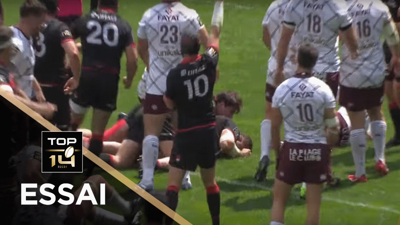 TOP 14 - Essai Mickaël IVALDI (LOU) - Lyon - Bordeaux-Bègles - J24 - Saison 2018/2019
