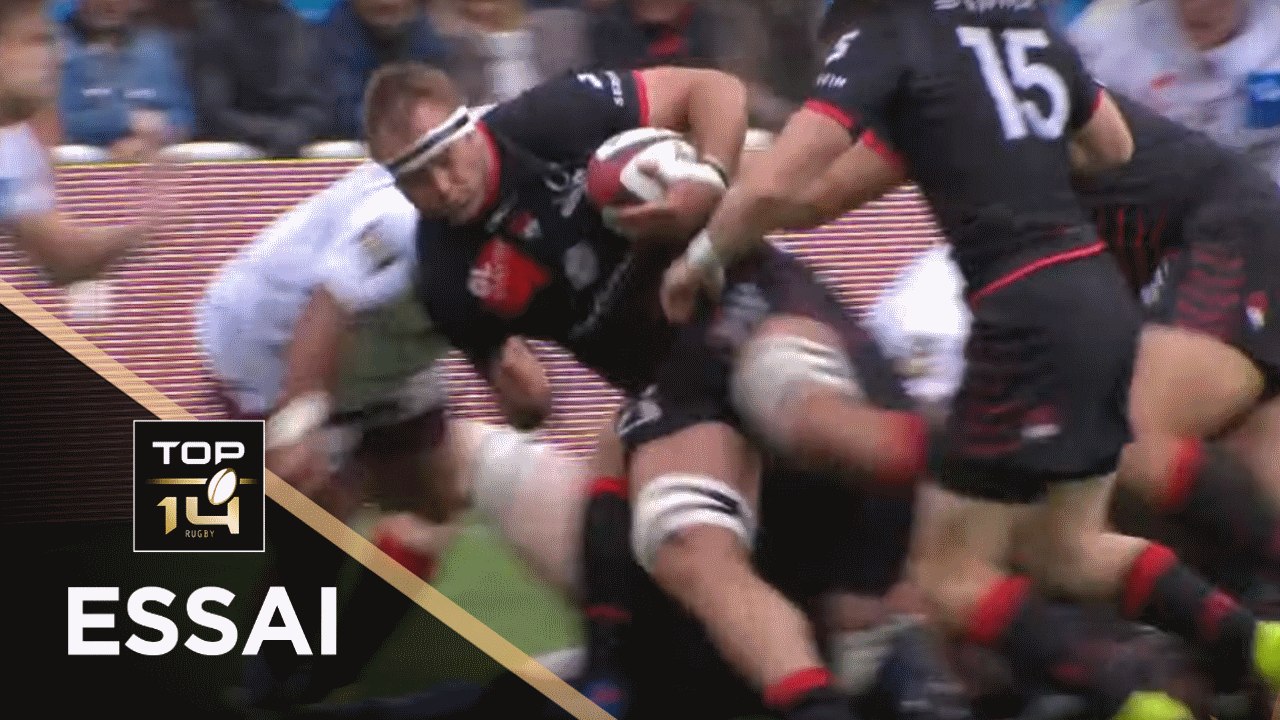 TOP 14 - Essai Hendrik ROODT (LOU) - Lyon - Bordeaux-Bègles - J24 - Saison 2018/2019