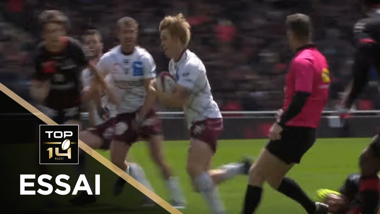 TOP 14 - Essai Blair CONNOR (USB) - Lyon - Bordeaux-Bègles - J24 - Saison 2018/2019