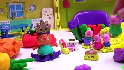 Learn names of fruits and vegetables with play doh