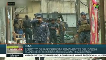 Ejército irakí frustra  movimientos del DAESH