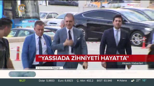 AK Parti Sözcüsü Ömer Çelik'ten Öztrak'ın açıklamalarına tepki