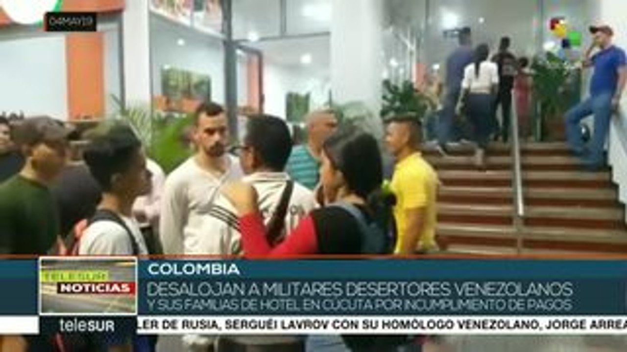 Colombia: desalojan a exmilitares venezolanos de un hotel en Cúcuta