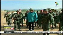 Venezuela: Nicolás Maduro presencia ejercicios militares de cadetes