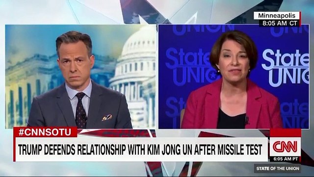 Amy Klobuchar Says President Trump Shouldn't Conduct Foreign Policy On Twitter