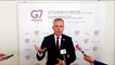François de Rugby fait un point d’étape à la fin du premier jour du G7 environnement a Metz