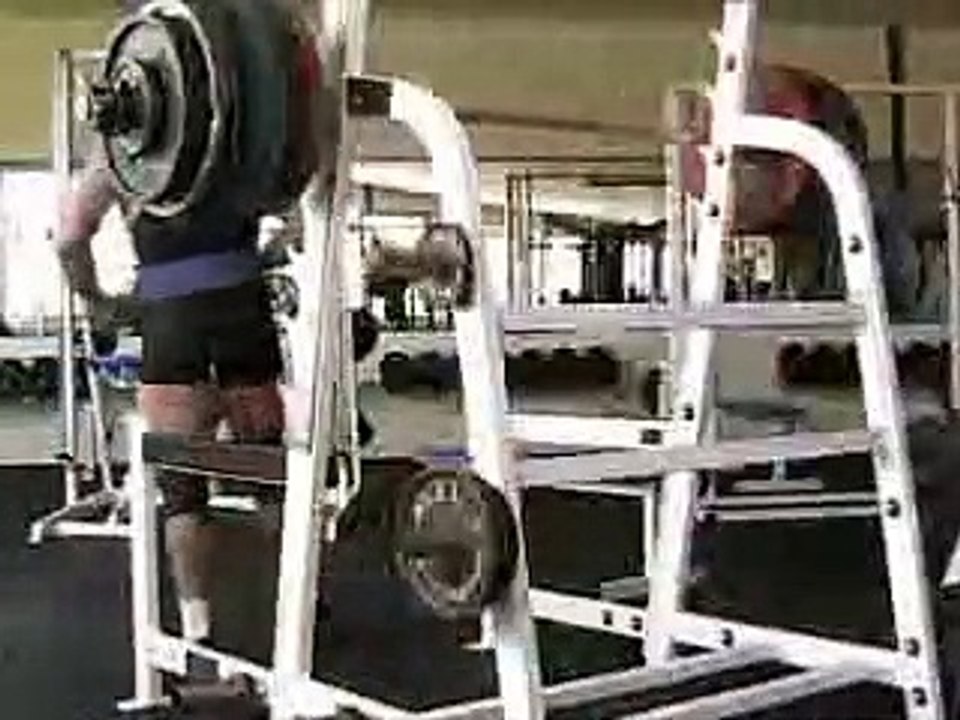 Total im Training 825 kg