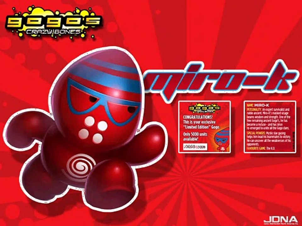 Gogo's Crazy Bones - Miro-K - Theme Music